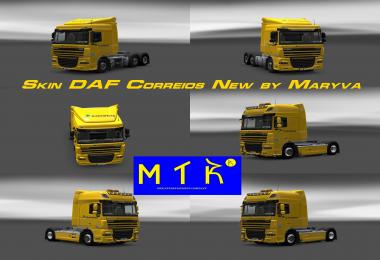 Skin DAF Correios New