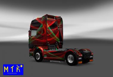 Skin Scania Red Effect