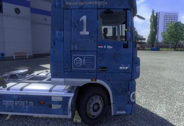 DAF XF Gamers NET Paint Job