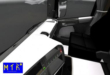 Interior Scania Black & White