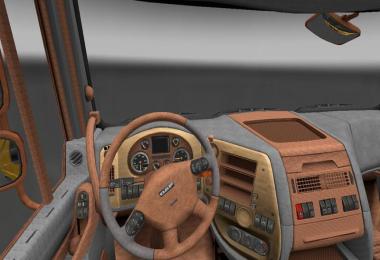 Leather Dark for DAF XF v1.13.3