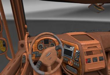 Leather Dark for DAF XF v1.13.3