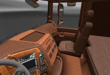 Leather Dark for DAF XF v1.13.3