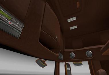 Leather Dark for DAF XF v1.13.3