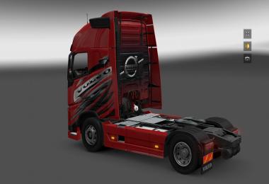 Red Volvo Skin