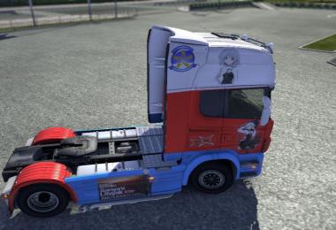 Sanya V Litvyak skin for Scania R and Streamline v2.0