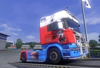 Sanya V Litvyak skin for Scania R and Streamline v2.0