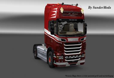 Scania R Jos Jansen transport skin