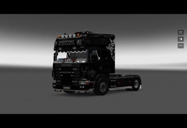 Scania series 4 Griffin skin (black)