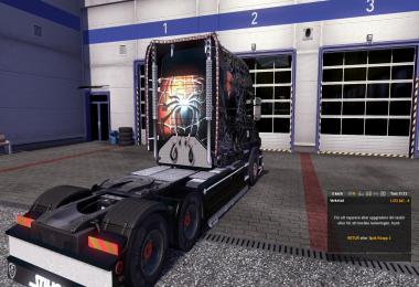 Scania T-Longline Spidey skin v1