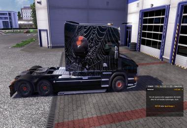 Scania T-Longline Spidey skin v1