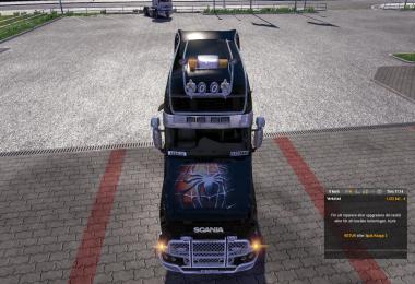 Scania T-Longline Spidey skin v1