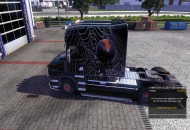 Scania T-Longline Spidey skin v1