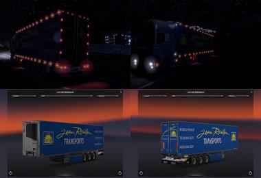 Semi trailer Chereau with tailgate 1.13.x