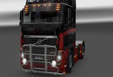 Volvo fh16 Black Red v1.0