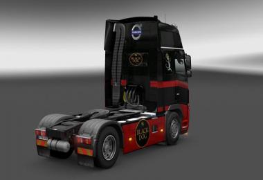 Volvo fh16 Black Red v1.0