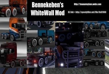 White Wall Mod v1.0 Ets2 1.13