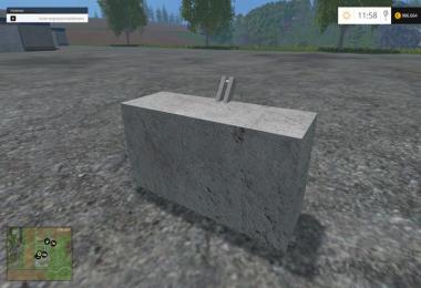 Concrete weight v1.0