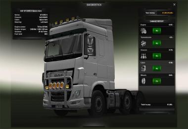 730 HP Mod for DAF Euro 6