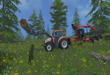 Claas Xerion weight with additional weights v1.0