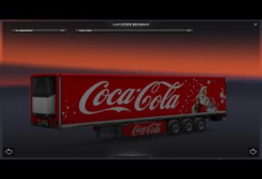 Coca Cola Weihanchtstruck with Trailer by GermanLKW 1.14x