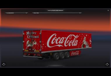 Coca Cola Weihanchtstruck with Trailer by GermanLKW 1.14x