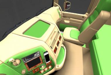 DAF Interior Light Brown Light Green v1.13.3