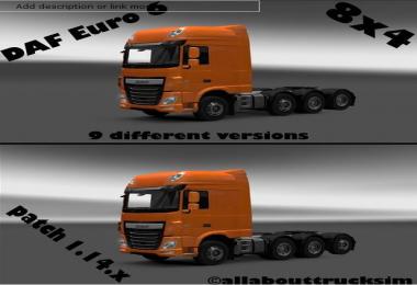 DAF XF 8x4 Euro6 V1.0