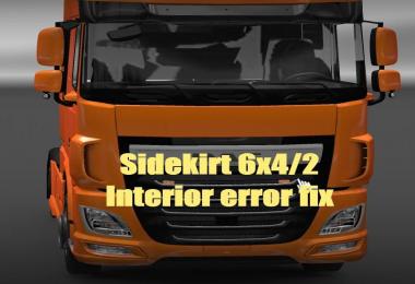 DAF XF Euro 6 Sideskirts BETA fixed