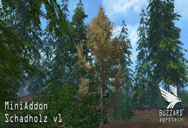 Damaged wood v1.0 placeable