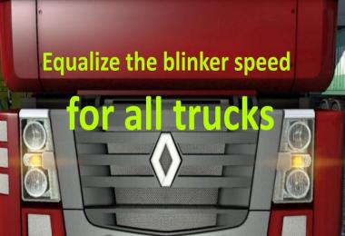 Equalize the blinker speed v9.0