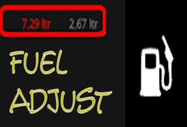 Fuel adjustment FuelAdjust v5.15.6