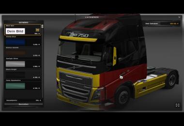 Germany skin for Iveco FH16 2012 v1.0