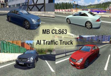 Mercedes Benz CLS63 AI Traffic Car