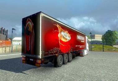 Nescafe semitrailer