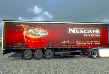 Nescafe semitrailer