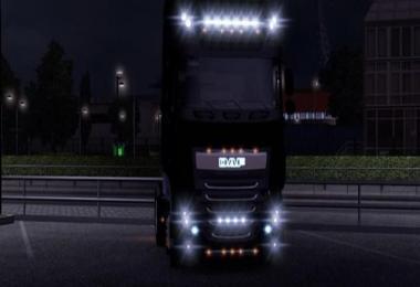 New Daf Xf light Mod v1.13.3