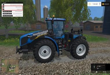 New Holland T9560 changing tires v1.1