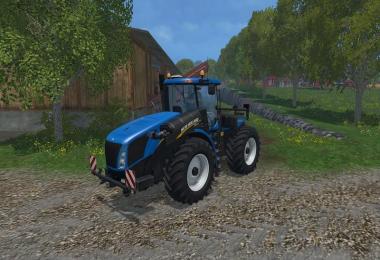 New Holland T9560 changing tires v1.1