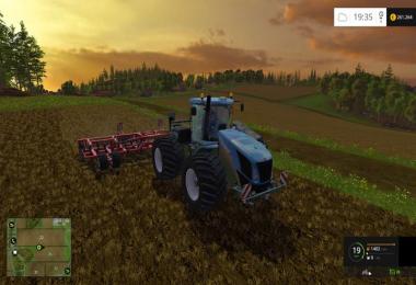 New Holland T9560 changing tires v1.1