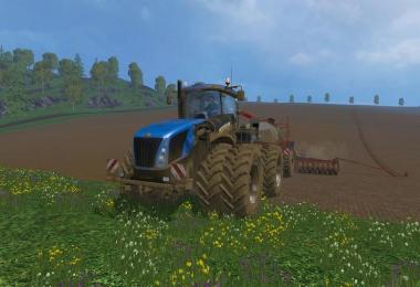 New Holland T9560 changing tires v1.1