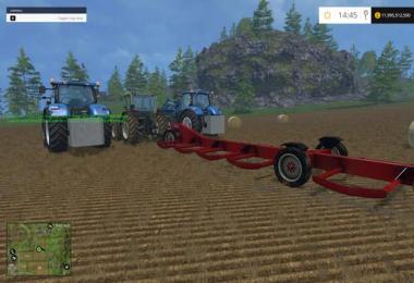 Notch Round Bale Trailer v1.0