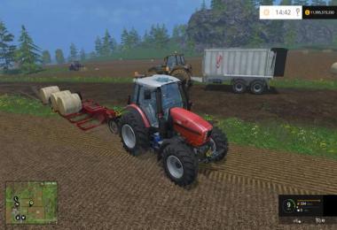 Notch Round Bale Trailer v1.0