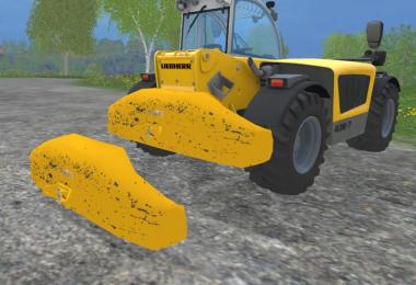 Rear weight for Liebherr TL432 v1.0