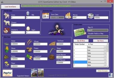 SaveGame Editor v1.0