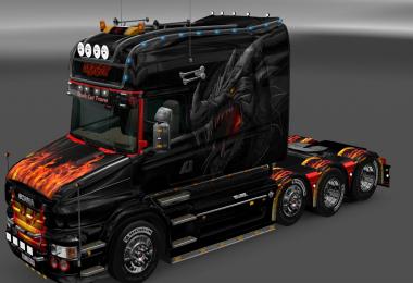 Scania T-longline dragon skin v1.0