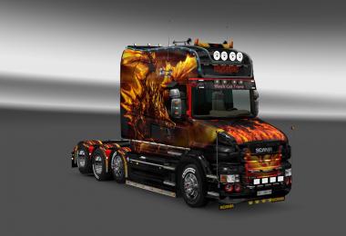 Scania T-longline dragon skin v1.0