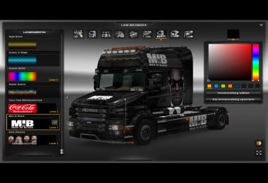 Scania T Men In Black with trailer 1.14x