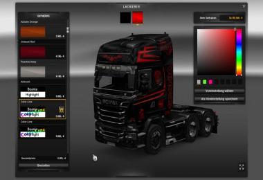 Skins for Scania v1.0