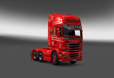 Skins for Scania v1.0